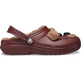 Crocs Dark Clay Classic Lined IAM Brown Bear Clog T