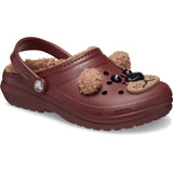 Crocs Dark Clay Classic Lined IAM Brown Bear Clog K