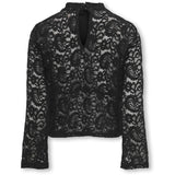 kids ONLY Black Milly Flared Sleeve Lace Bluse