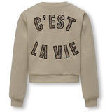 kids ONLY Humus La Vie Mayra Shine O-Neck Collegegenser