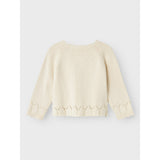 Lil'Atelier Turtledove Ramla Strikk Cardigan