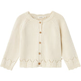 Lil'Atelier Turtledove Ramla Strikk Cardigan