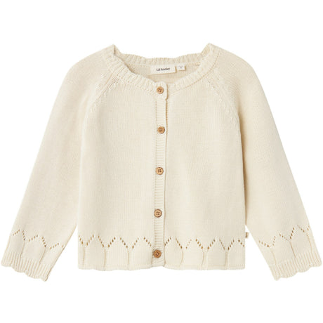 Lil'Atelier Turtledove Ramla Strikk Cardigan