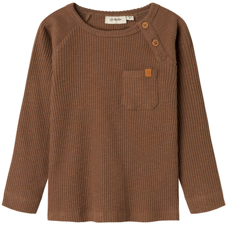 Lil'Atelier Shitake Rajo Mub Slim Bluse