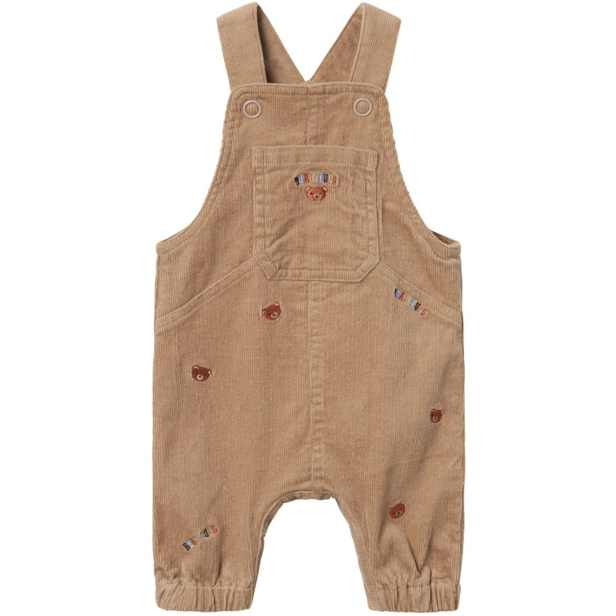 Name It Weathered Teak Ollie Regular Corduroy Overalls