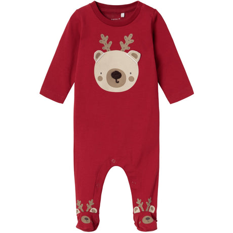 Name It Jester Red Richo Onesie