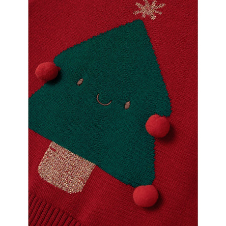 Name It Jester Red Rijul Strikk Bluse