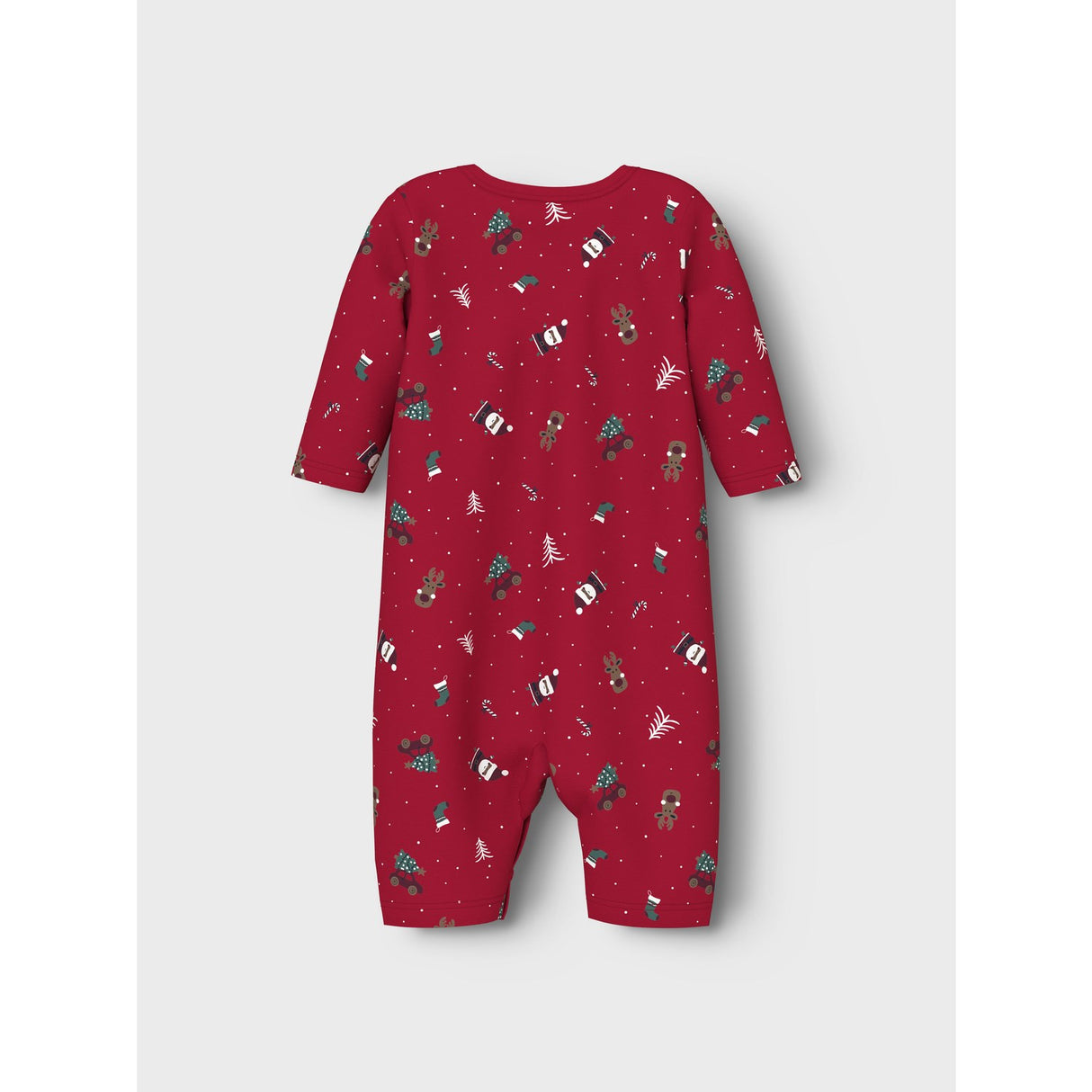 Name It Jester Red Christmas Elements Vismas Nightsuit