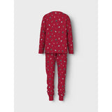 Name It Jester Red Christmas Elements Vismas Pyjamas