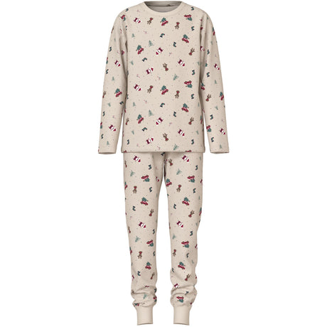 Name It Whitecap Gray Christmas Elements Vismas Pyjamas