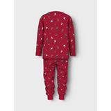 Name It Jester Red Christmas Elements Vismas Pyjamas