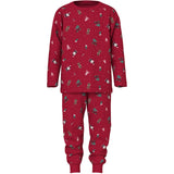 Name It Jester Red Christmas Elements Vismas Pyjamas