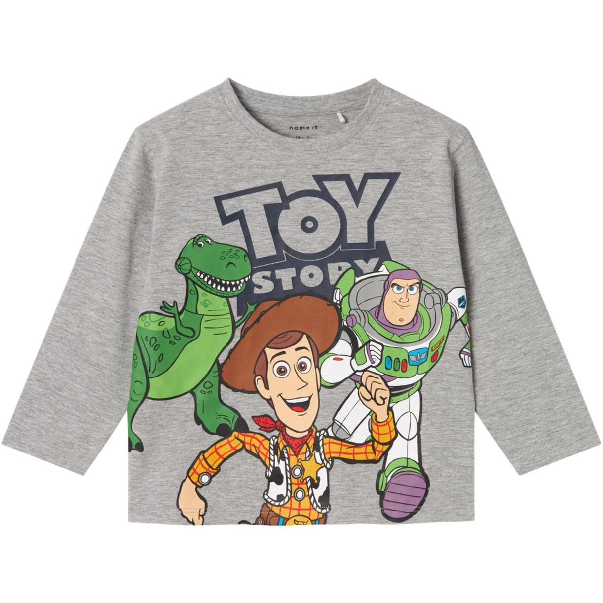 Name It Grey Melange Oliver Toy Story Regular Blouse