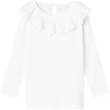 Name It Bright White Rilda Slim Bluse