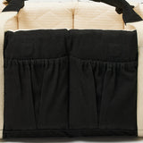 COPENHAGEN COLORS Black With Cream Solid Stripe Organic Multifunctional Babylift Vol. 2