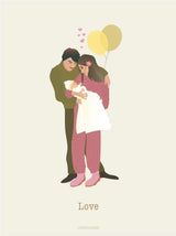 ViSSEVASSE LOVE new baby - Kort