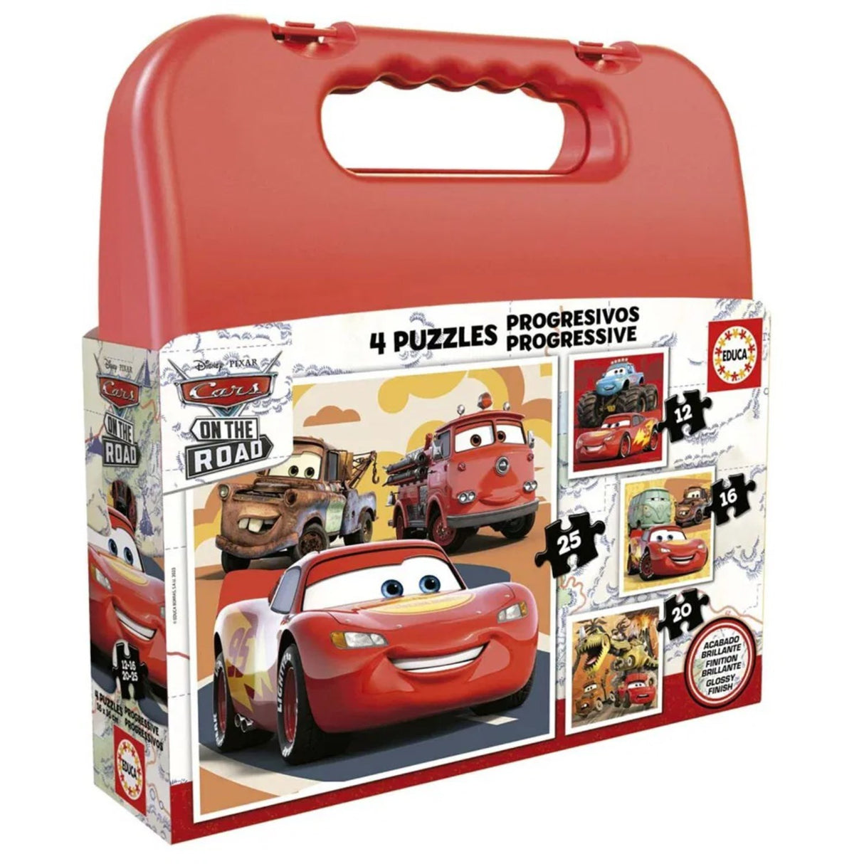 Educa Puslespill 12-16-20-25 Cars