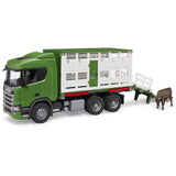 Bruder Scania Super 560R Cattle transportation truck w 1