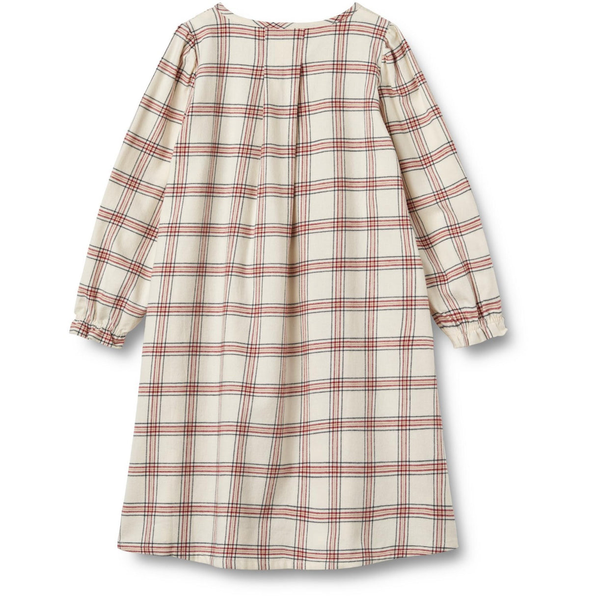 Wheat Eikgshell Check Nightgown Gudrun