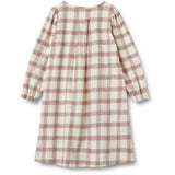 Wheat Eikgshell Check Nightgown Gudrun