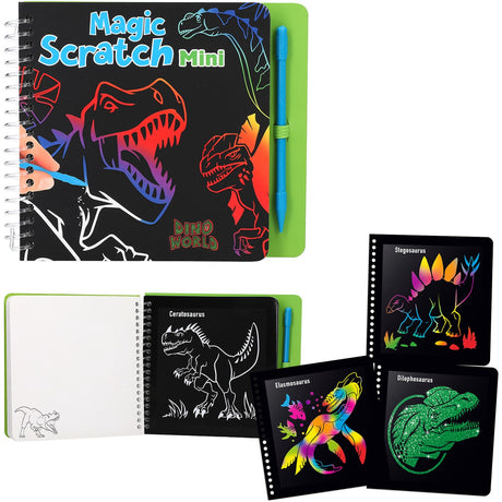 Dino World  Mini Magic Scratch