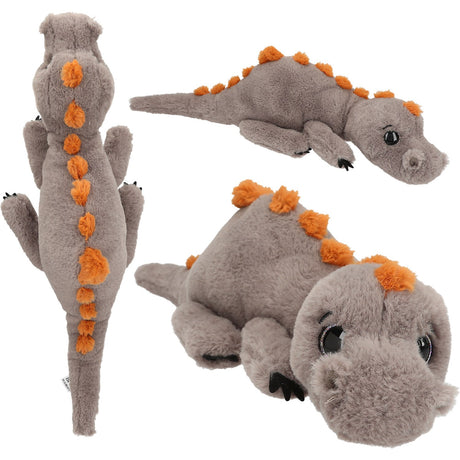 Dino World  Drageplys 50 cm Grå/Brun