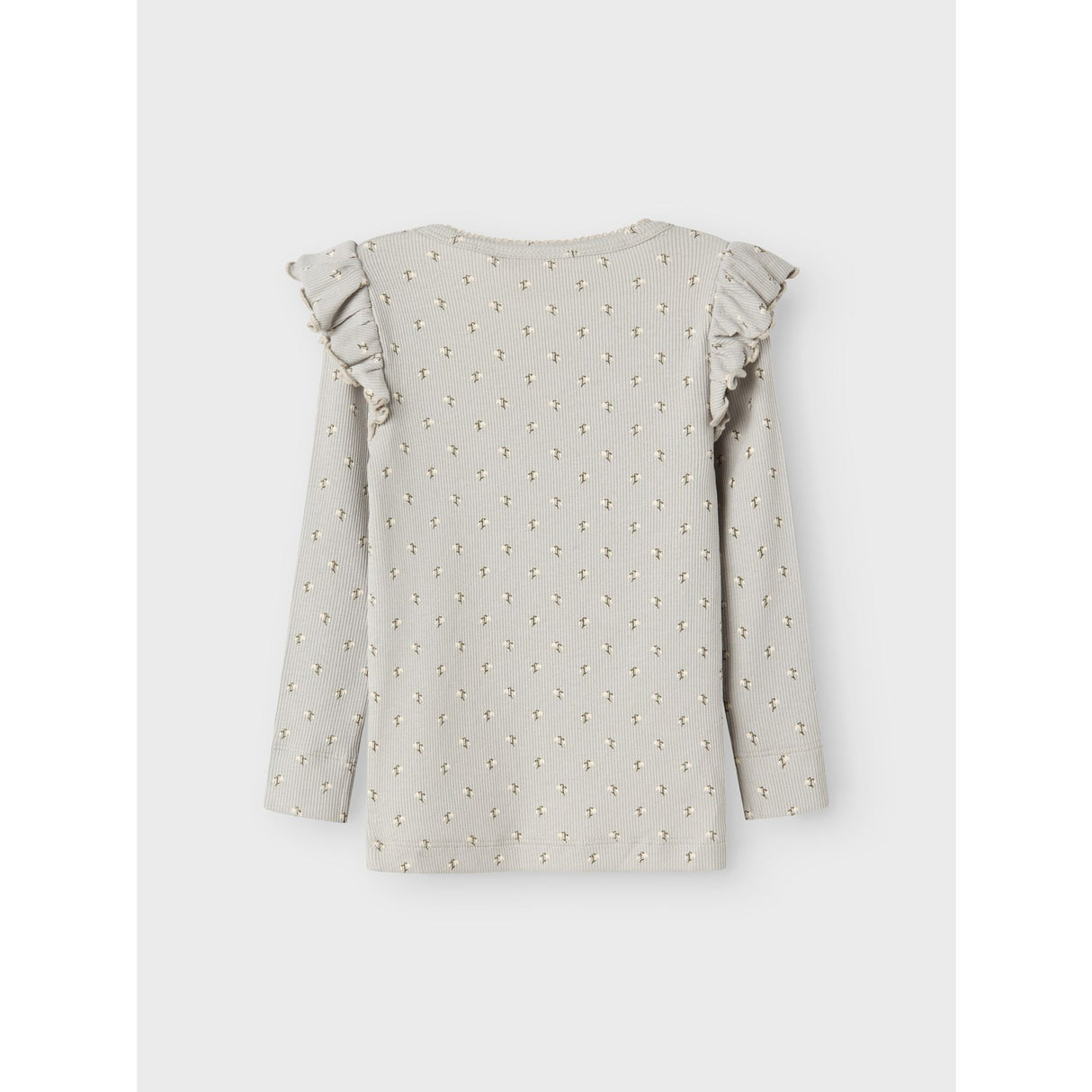 Lil'Atelier Mirage Gray Snow Drop Gago Kuo Slim Bluse