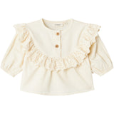 Lil'Atelier Turtledove Saku Loose Bluse