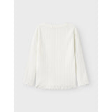 Name It Cloud Dancer Silke Slim Bluse