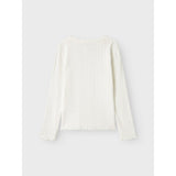 Name It Cloud Dancer Silke Slim Bluse