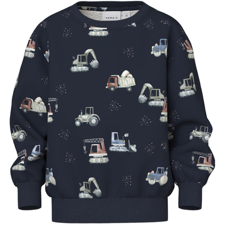 Name It Dark Sapphire Sven Regular Collegegenser