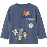 Name It Flint Stone Niels Bluey Regular Bluse