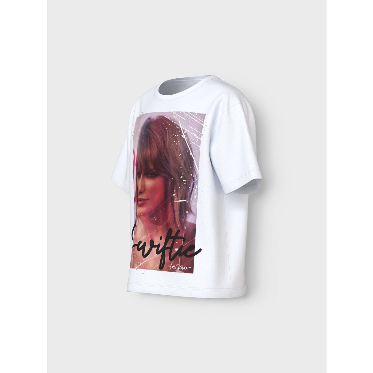 Name It Cloud Dancer Dusan Taylor Swift Regular T-Shirt Noos