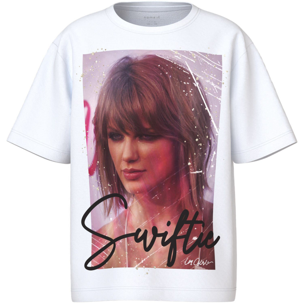 Name It Cloud Dancer Dusan Taylor Swift Regular T-Shirt Noos