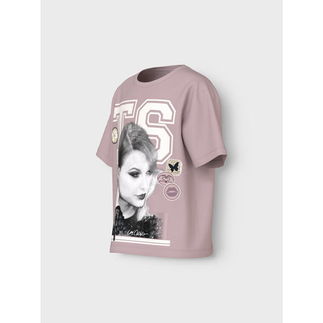 Name It Burnished Lilac Dusan Taylor Swift Regular T-Shirt Noos