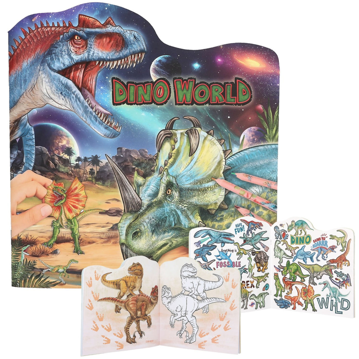 Dino World Farge Bok