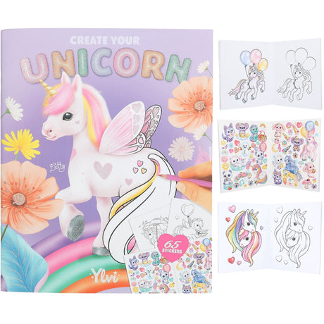 Ylvi Unicorn Farge Bok