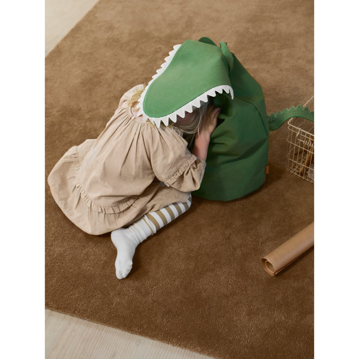 Ferm Living Artichoke Green Crocodile Storage