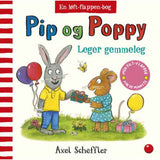 Bolden Pip Og Poppy Leger Gemmeleg (med filtklaffer)