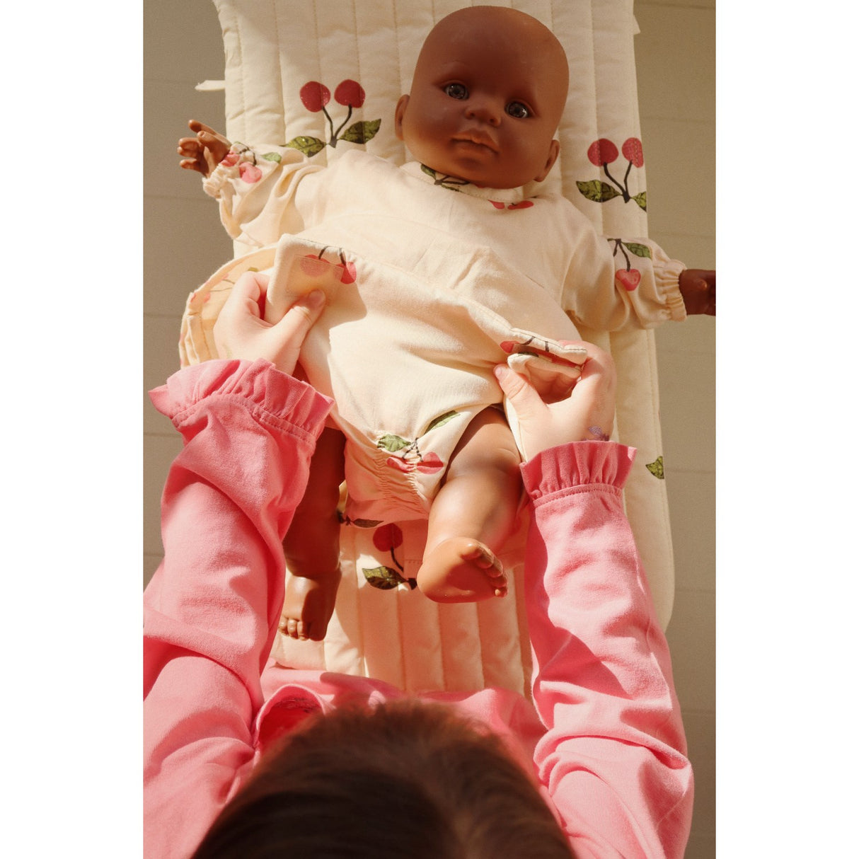 Konges Sløjd Ma Grande Cerise Pink Doll Nursery Set