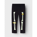 Name It Black Yellow Oween Toppsett Skeleton