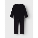 Name It Black Yellow Oween Toppsett Skeleton