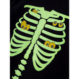 Name It Black Yellow Oween Toppsett Skeleton