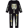 Name It Black Yellow Oween Toppsett Skeleton