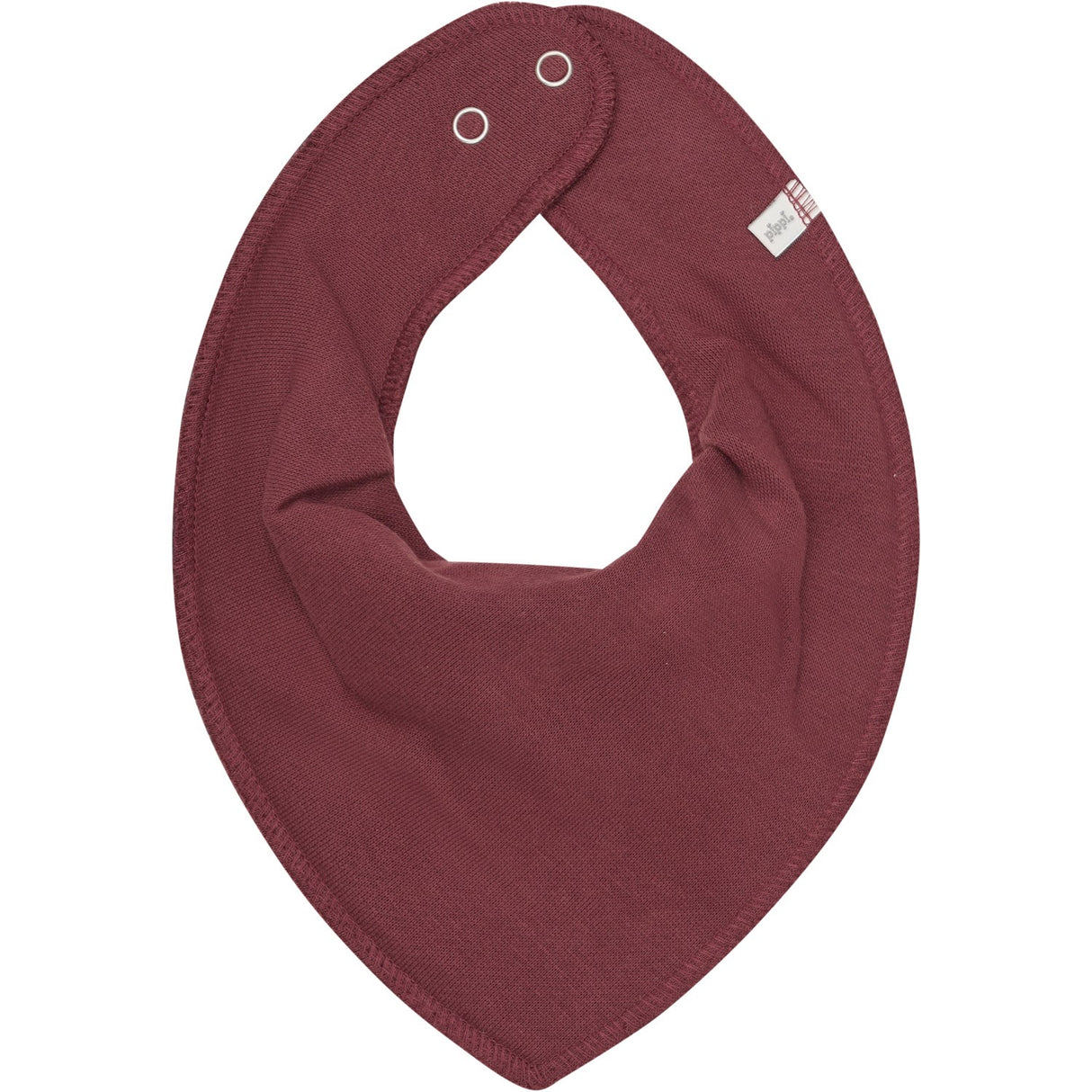 Pippi New Maroon Bandana Savlesmæk Solid 5-pakning