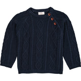 Copenhagen Colors Navy Strikket Genser