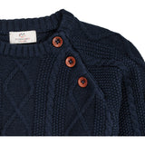 Copenhagen Colors Navy Strikket Genser