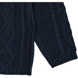 Copenhagen Colors Navy Strikket Genser