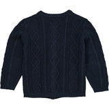 Copenhagen Colors Navy Strikket Cardigan