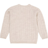 Copenhagen Colors Pale Cream Melange Merino Strikket Genser